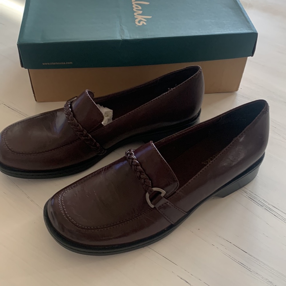 NWT Clarks loafers brown size 8.5 - Picture 12 of 12